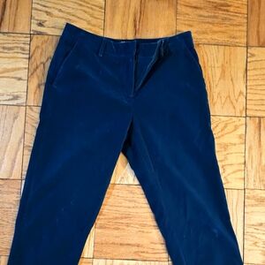 WILDFANG | EMPOWER VELVET SLIM CROP PANT | SEA MOSS GREEN | SIZE 10